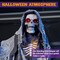 Grim Reaper Animated Decoration with Spooky and Light-Up Eyes/Creepy Sound/Moving Arms & Head (Sound Activated) for Halloween Decorations Outdoor Indoor